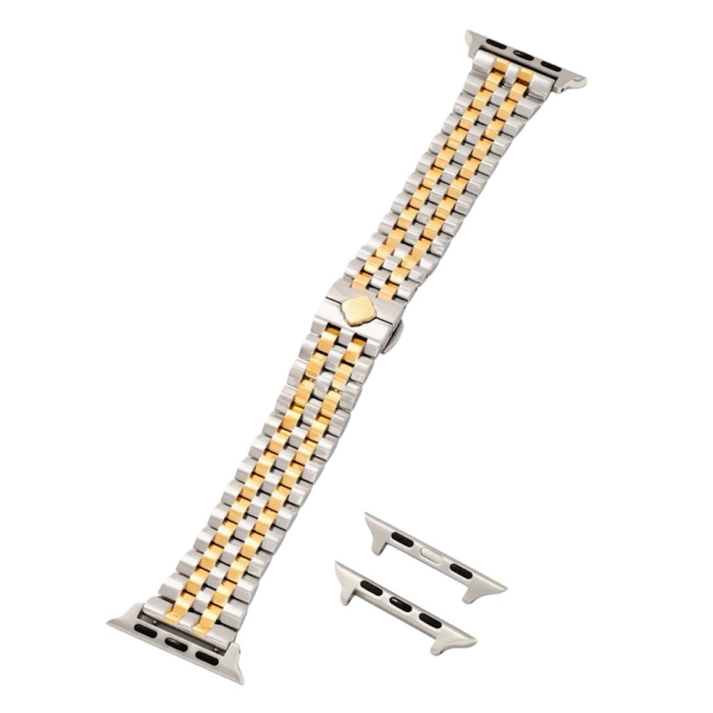Kendra Scott Alex 5 Link Watch Band in Two Tone Stainless Steel